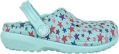 Buty dla dziewczynek - Crocs Klapki Crocs Classic Printed Lined Clog 205815-4O9 - 23/24 - miniaturka - grafika 1