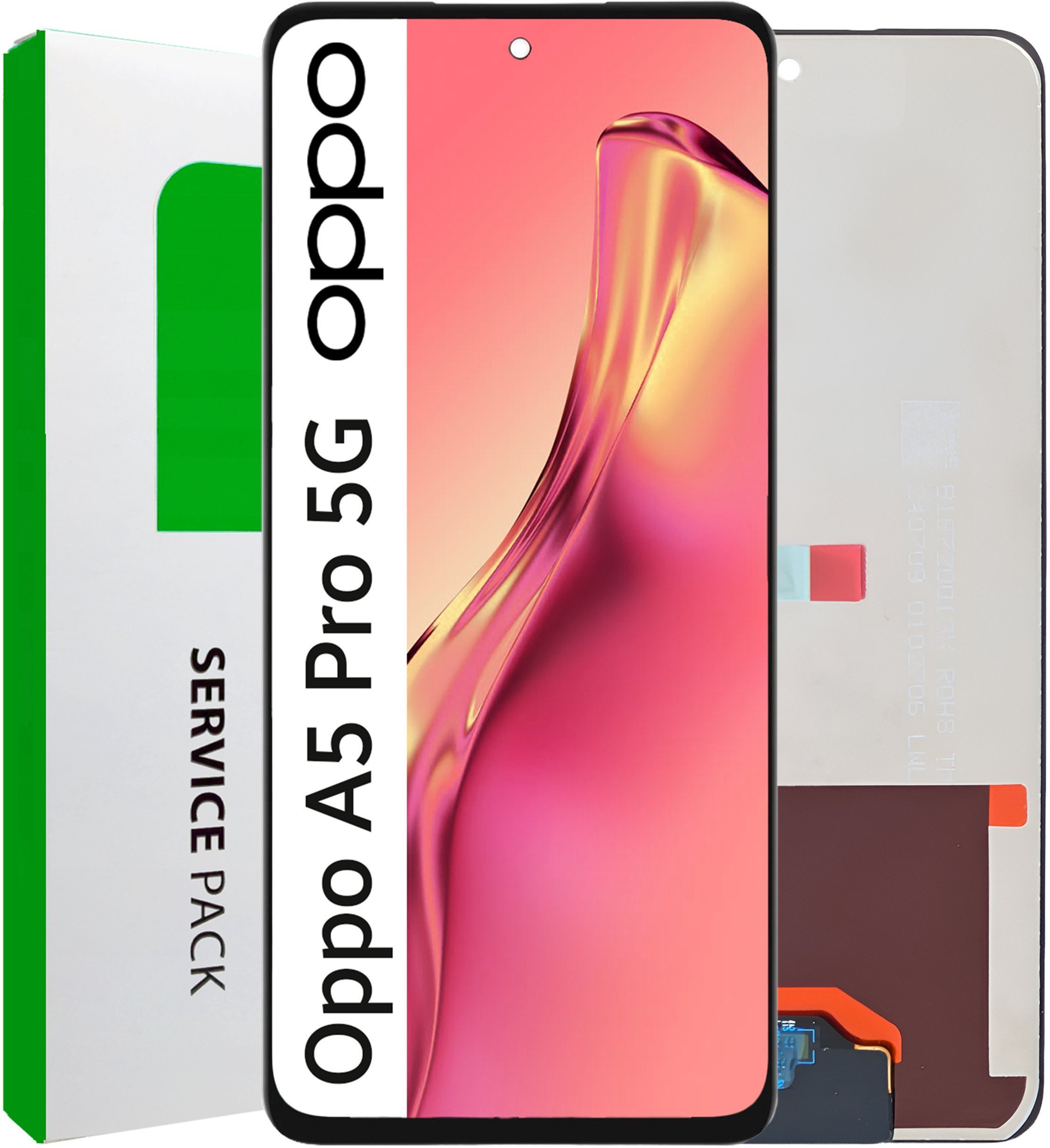 Bateria Zila Wyświetlacz do Oppo A5 Pro 5G Ekran LCD Oryginał 5904858354429