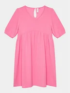 Sukienki i spódniczki dla dziewczynek - Vero Moda Girl Sukienka codzienna 10290842 Różowy Regular Fit - miniaturka - grafika 1