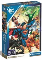 Puzzle - Puzzle 500 Compact Dc Comics Justice League - miniaturka - grafika 1
