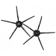 Akcesoria do robotów sprzątających - Xiaomi Szczotki boczne do Xiaomi - soft glue black 2szt. - miniaturka - grafika 1