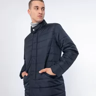 Kurtki męskie - Męska kurtka z nylonu pikowana - miniaturka - grafika 1
