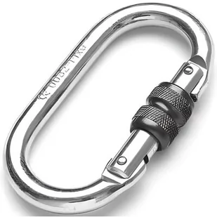 Karabińczyk TIGUAR Oval Srebrny - Sprzęt wspinaczkowy Karabińczyk TIGUAR Oval Srebrny - Sprzęt wspinaczkowy - miniaturka - grafika 1