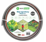 Węże ogrodowe i zraszacze - WĄŻ OGRODOWY 1/2” 50m PRO FLEX BEST GARDEN - miniaturka - grafika 1