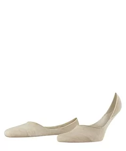 FALKE Mężczyźni Stopki Step Medium Cut M IN Zrównoważona Bawełna niewidoczne jednokolorowe 1 Para, Beżowy (Sand Melange 4650), 47-48 - Koszulki męskie - miniaturka - grafika 1
