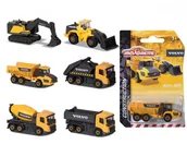 Samochody i pojazdy dla dzieci - Majorette pojazdy Volvo Premium 6rodz 310-0000 - miniaturka - grafika 1