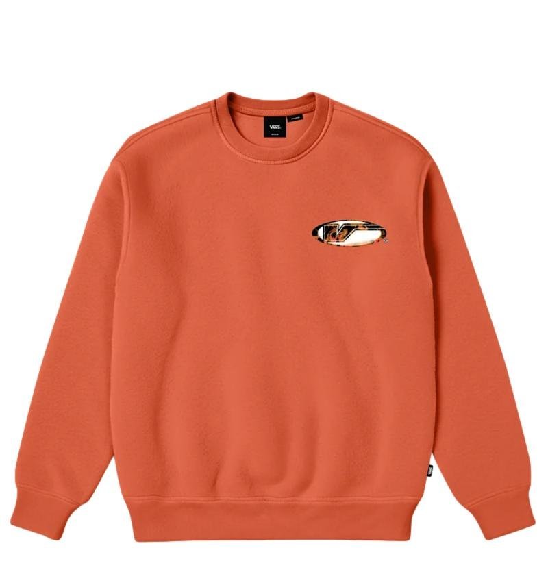 Bluza Dziecięca VANS Bevel Flame Crew Flame VN000TD4FLM1 L