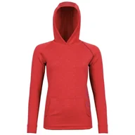 Bluzy sportowe damskie - Bluza damska High Point Moa Merino Lady Hoody Rozmiar: L / Kolor: czerwony - miniaturka - grafika 1