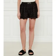 Spodenki damskie - TWINSET Koronkowe szorty Regular Fit - miniaturka - grafika 1