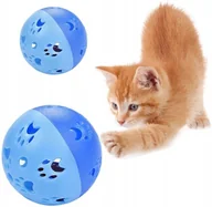 Zabawki dla kotów - ZABAWKA DLA KOTA INTERAKTYWNA KULKA Z DZWONECZKIEM - miniaturka - grafika 1