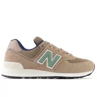 Buty sportowe męskie - Buty New Balance U574SBB - brązowe - miniaturka - grafika 1