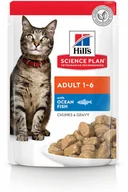 Mokra karma dla kotów - Mieszany zestaw Hills Science Plan Adult, 24 x 85 g - Adult, ryba morska - miniaturka - grafika 1