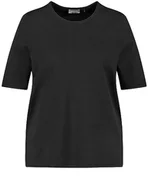 Swetry damskie - Samoon Sweter damski, czarny, 42 Duże Rozmiary - miniaturka - grafika 1