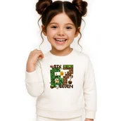 Bluzy dla dziewczynek - BLUZA DZIECIĘCA 67 SIX SEVEN VIRAL DLA CHŁOPCA DZIEWCZYNKI 110-116 - miniaturka - grafika 1