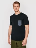 Koszulki męskie - New Balance T-Shirt MT03173 Czarny Regular Fit - miniaturka - grafika 1