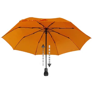 Automatyczny parasol składany Euroschirm Light Trek Automatic - orange - Parasole - miniaturka - grafika 2