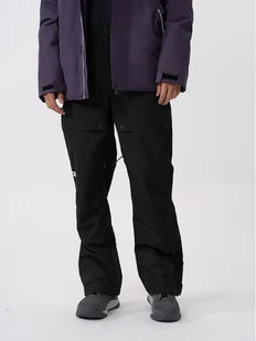 4F Spodnie snowboardowe 4FAW23TFTRM345 Czarny Regular Fit - Spodnie narciarskie - miniaturka - grafika 1