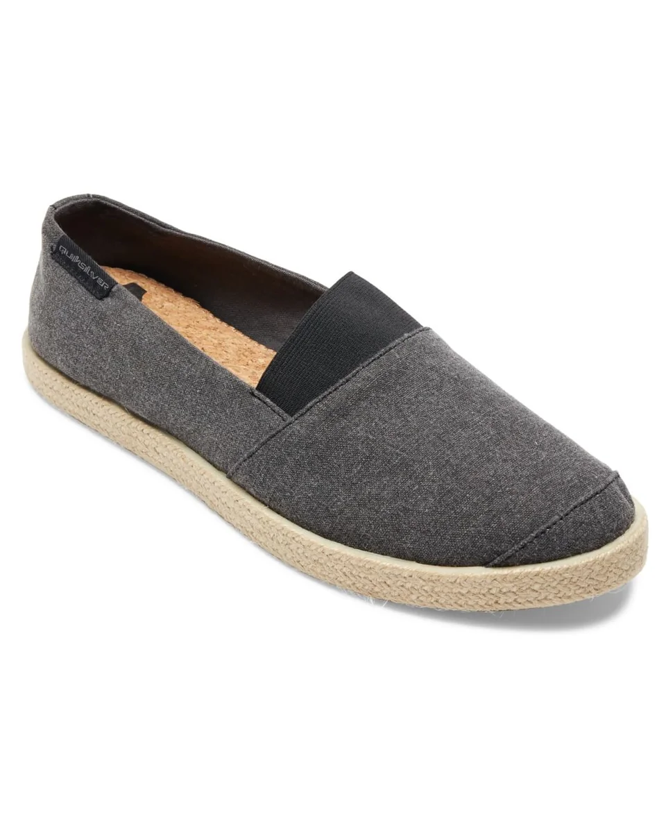 Quiksilver Espadryle Męskie Szary AQYS700053-SBKM