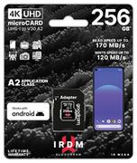 Karty pamięci - Goodram IRDM M2AA MicroSDXC 256GB UHS-I/U3 A2 V30 IR-M2AA-2560R12 IR-M2AA-2560R12 - miniaturka - grafika 1