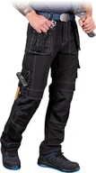 Odzież robocza - SPODNIE OCHRONNE DO PASA LHOLLMAN LH-EVERBLACK; CZARNY - miniaturka - grafika 1