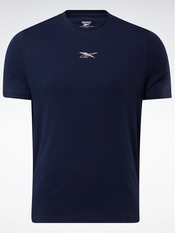 REEBOK - T-SHIRT MĘSKI - GS TAILGATE TEAM SS HS4890 koszulka GRANATOWA