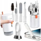 Środki i akcesoria czyszczące do komputerów - Zestaw do czyszczenia klawiatury telefonu słuchawek czyścik 20w1 szczotka - miniaturka - grafika 1