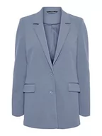 Marynarki i żakiety damskie - VERO MODA Vmamira Ls Loose Ga Noos blezer damski, niebieski (China Blue), XS - miniaturka - grafika 1