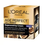 Kremy do twarzy - Loreal Paris Paris Age Perfect Cell Renew krem na noc przywracający gęstość skóry 50 ml - miniaturka - grafika 1