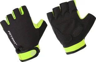 Accent Rękawiczki Accent Bora czarno-żółte fluo XXL M - Rękawiczki rowerowe - miniaturka - grafika 1