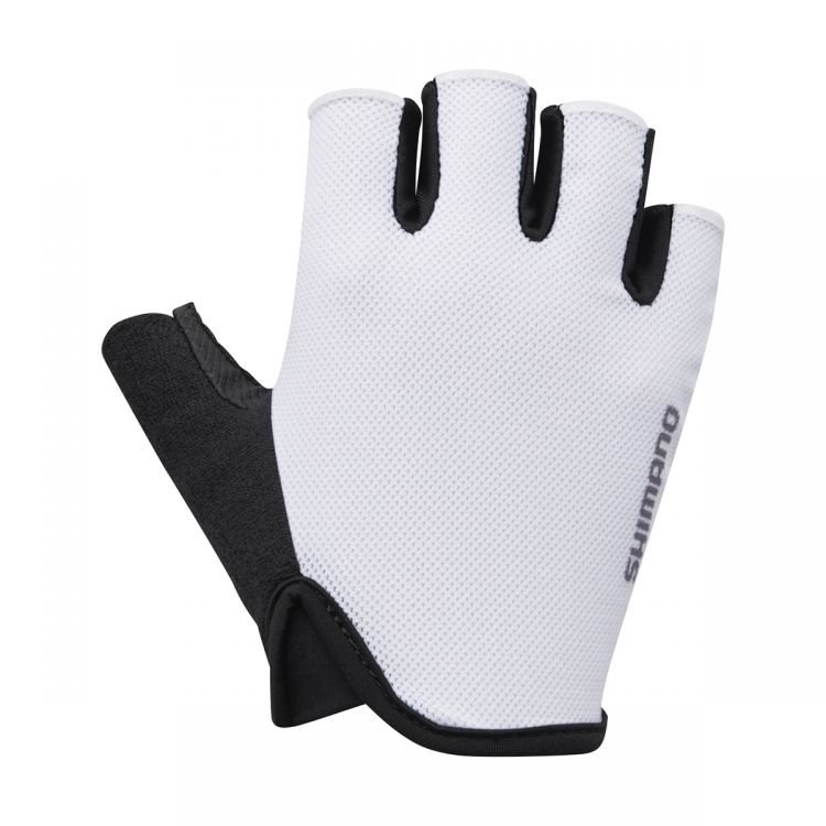 Rękawiczki rowerowe SHIMANO Airway (rozmiar M) Biały