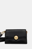 Torebki damskie - Lacoste torebka skórzana kolor czarny NF5105IT - miniaturka - grafika 1