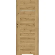 Drzwi wewnętrzne - Skrzydło drzwiowe Pegasus dąb górski podcięcie 80P - miniaturka - grafika 1
