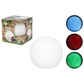 Lampy ogrodowe - Lampa solarna - kula ledowa 20 cm - miniaturka - grafika 1