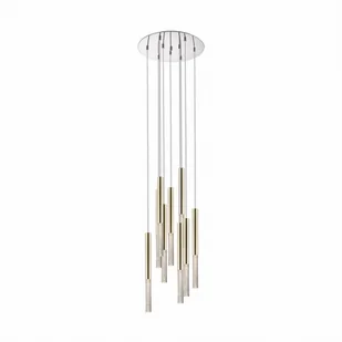P0461-09L-B5F7 ONE LAMPA WISZĄCA ZŁOTA/FRENCH GOLD - Lampy sufitowe - miniaturka - grafika 1