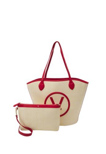 VALENTINO Covent, torba damska, natural/Ross, jeden rozmiar, naturalny/różowy, 70AA