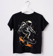 Koszulki dla chłopców - koszulka z astronautą dla chłopca DD30 - miniaturka - grafika 1