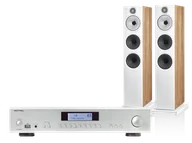 Zestawy stereo - Rotel A12 MKII (srebrny) + 603 S3 (dąb) - miniaturka - grafika 1