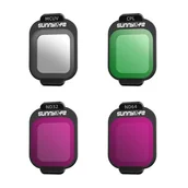 Akcesoria do kamer sportowych - Sunnylife Filtry MCUV, CPL, ND32, ND64 do DJI Flip - miniaturka - grafika 1