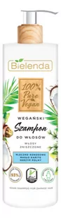 Bielenda Vegan Szampon d/w zniszczonych 400g 100% - Szampony do włosów - miniaturka - grafika 1