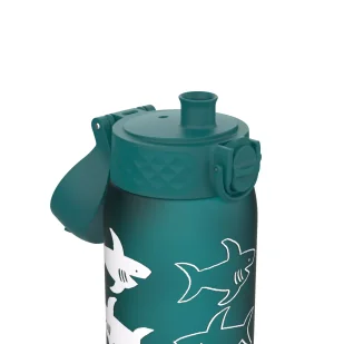 ION8 Zielona butelka na wodę w rekiny 350 ml - Butelki filtrujące - miniaturka - grafika 5