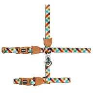 Szelki dla psów - ZEE DOG Szelki ZEE DOG Phantom XS Wielokolorowy + Smycz - miniaturka - grafika 1
