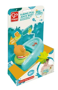Hape Łódka z misiem # z wartością produktów powyżej 89zł! - Zabawki do kąpieli - miniaturka - grafika 2