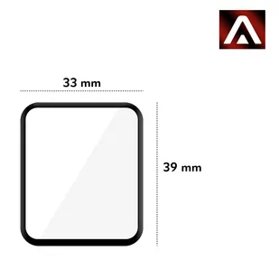 3x Elastyczne Szkło 3D Alogy Screen Protector Pro+ do Xiaomi Redmi Watch 2 Lite Black - Akcesoria do smartwatchy - miniaturka - grafika 2