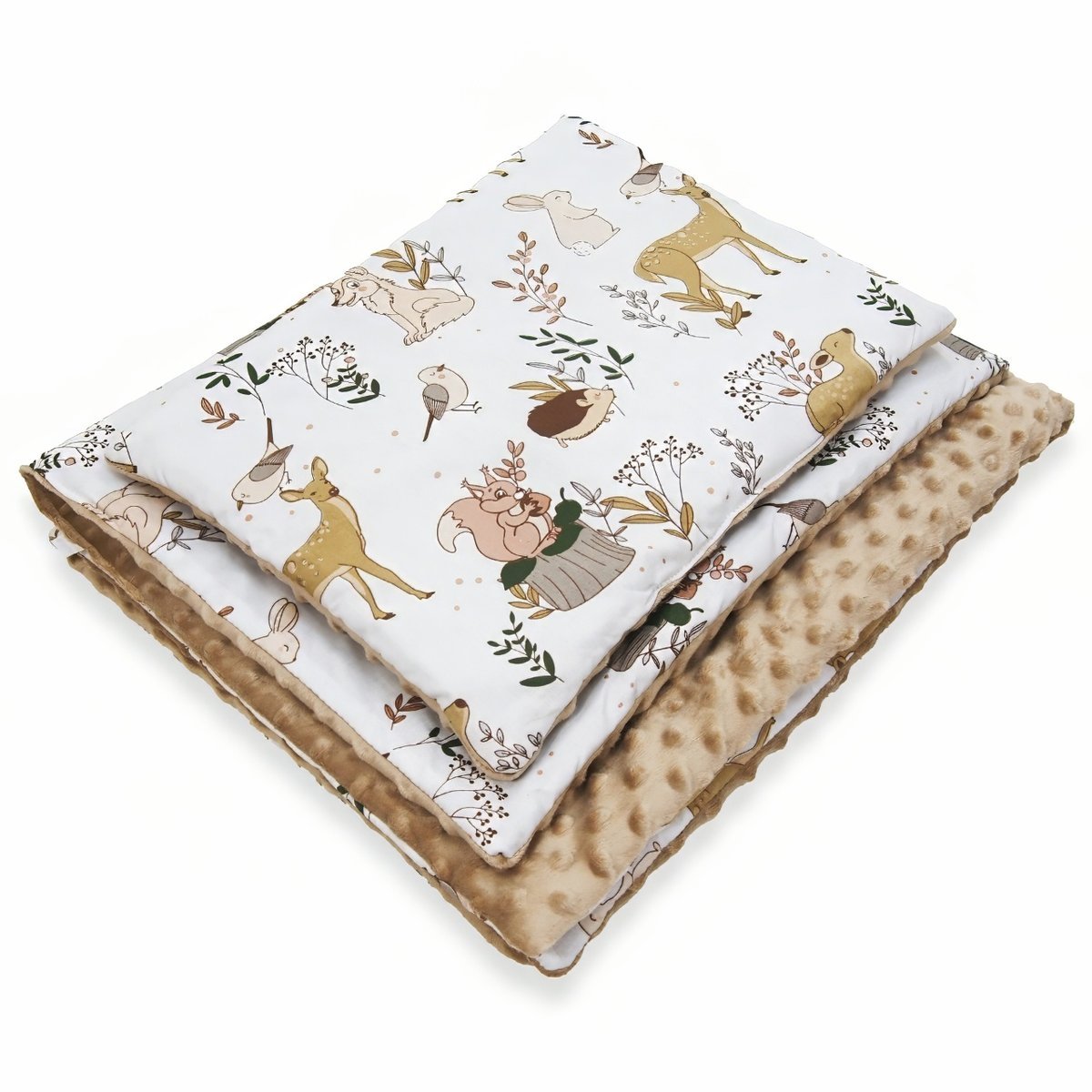 KOCYK PRZEDSZKOLAKA DO PRZEDSZKOLA MINKY 100x135 + PODUSZKA Kerstin