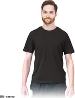 Koszulki męskie - R.E.I.S. TSR-REGU - t-shirt męski o standardowym kroju, 100% bawełna - czarny 6XL - miniaturka - grafika 1