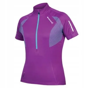Endura Koszulka Damska Xtract S/s fiolet L - Koszulki i topy damskie - miniaturka - grafika 1