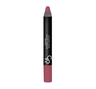 Golden Rose Matte Lipstick Crayon, matowa pomadka w kredce 08, 3,5 g - Balsamy do ust - miniaturka - grafika 1