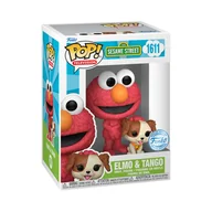 Figurki dla dzieci - Funko POP! Television, figurka kolekcjonerska, Street Sesame, Elmo & Tango, 1611 - miniaturka - grafika 1