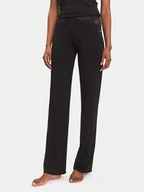 Piżamy damskie - BOSS Spodnie piżamowe Peony 50545596 Czarny Relaxed Fit - miniaturka - grafika 1