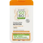 Kosmetyki do kąpieli - SO'BiO etic Odżywczy krem pod prysznic z olejem arganowym 450 ml - miniaturka - grafika 1